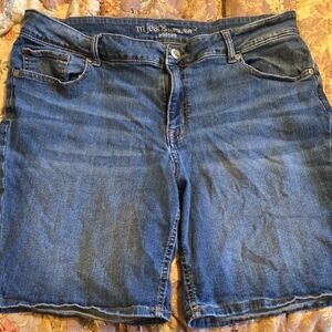 Maurices Classic Blue Jean Shorts